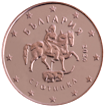 1 eurocent Bulgaria obverse