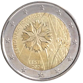2 Euro Commemorative coin Estonia 2024- The Cornflower