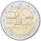 2 Euro Commemorative coin France 2025 - Louvre Museum