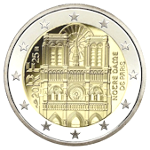 2 Euro Commemorative coin France 2025 - Notre-Dame de Paris