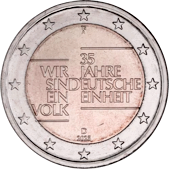 2 Euro Commemorative coin Germany 2025 - 35 years of German unity