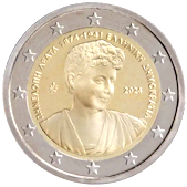 2 Euro Commemorative coin Greece 2024 - 150th anniversary of the birth of  Penelope Delta