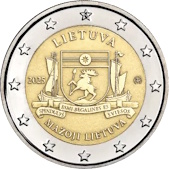 2 Euro Commemorative coin Lithuania 2025 - Lithuania Minor