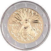 2 Euro Commemorative coin Malta 2024 - Honey Bee