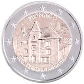 2 Euro Commemorative coin Principality of Monaco 2025 - Carladès county