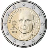 2 Euro Monaco Prince Albert 2nd type obverse